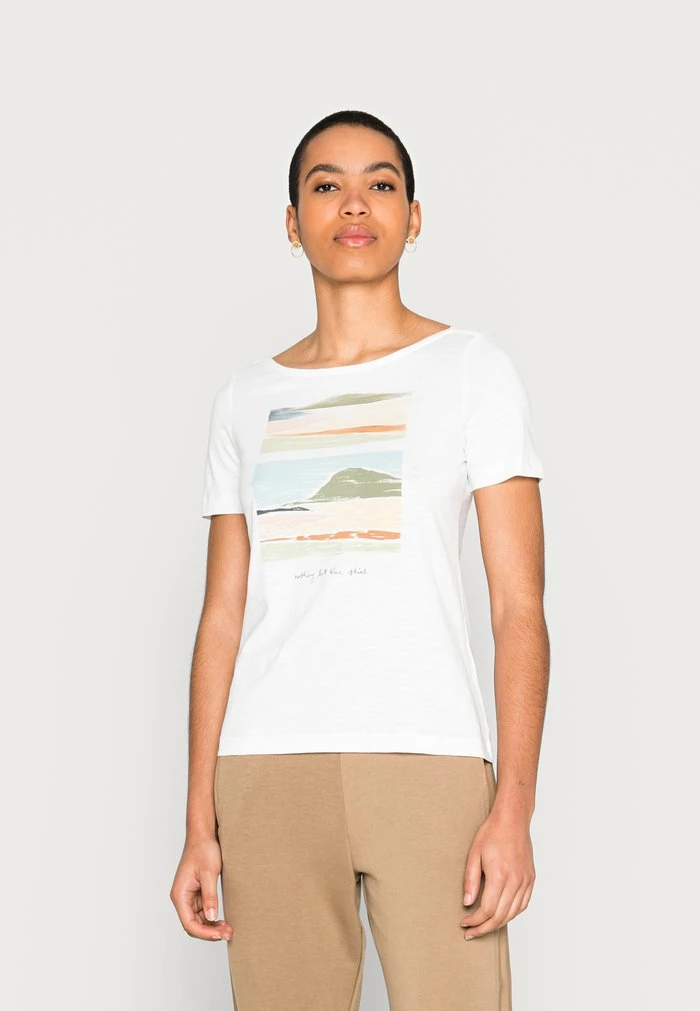 Esprit SUS - Print T-shirt - White
