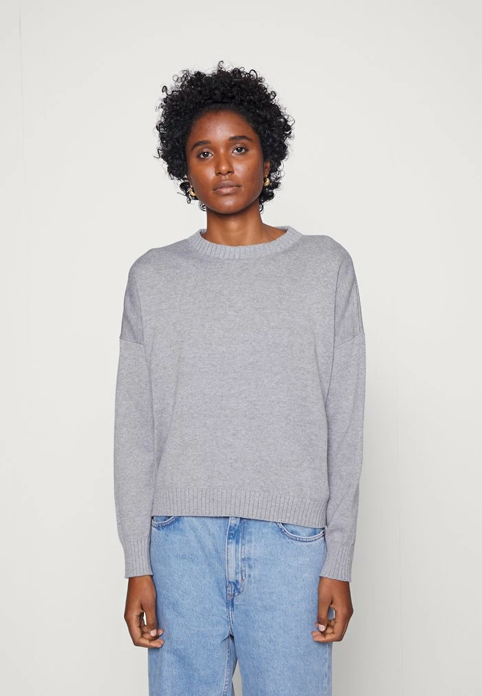 Esprit RAGLAN - Jumper - Medium Grey