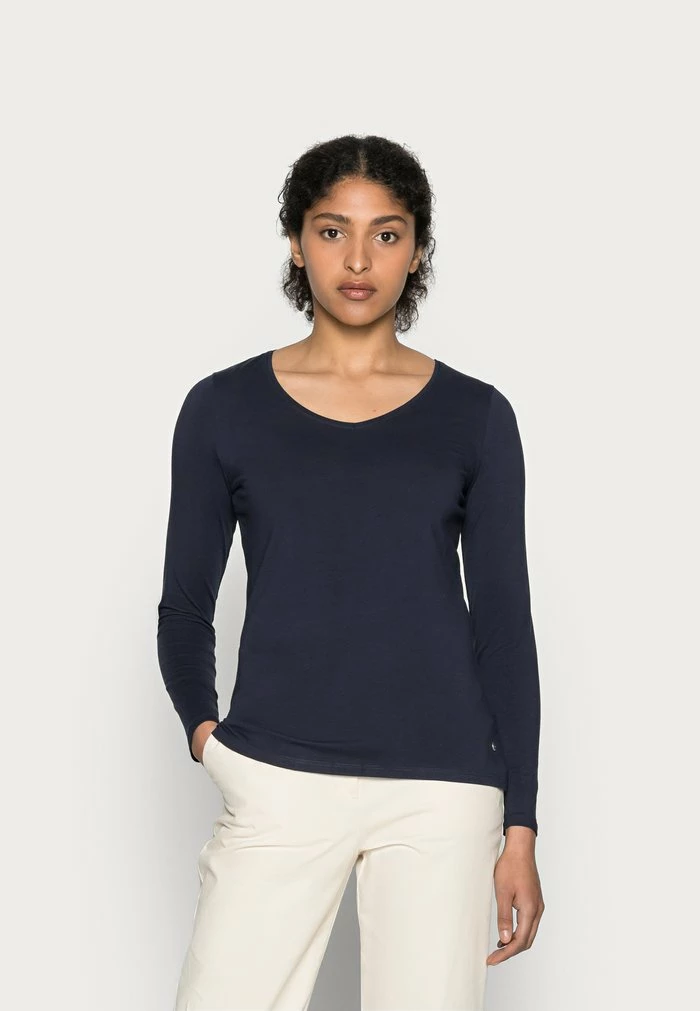 Esprit NOOS CORE COO T - Long Sleeved Top - Navy