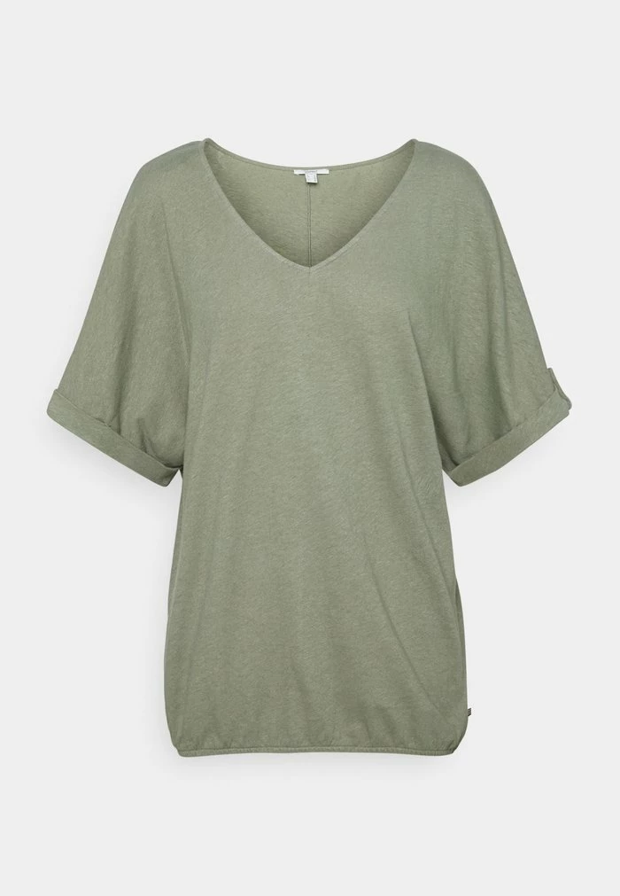 Esprit TEE - Basic T-shirt - Light Khaki - Image 2