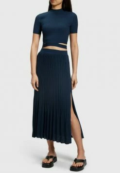 ESPRIT SWEATERS - Print T-shirt - Navy