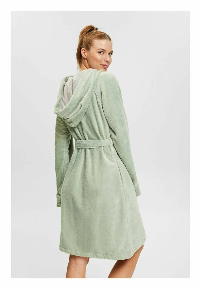Esprit Dressing Gown - Soft Green - Image 3