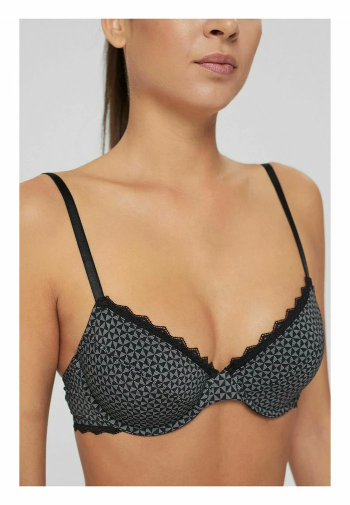 Esprit Underwired Bra - Black - Image 3
