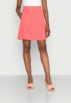 Esprit VACA SKIRT - Mini Skirt - Coral Red