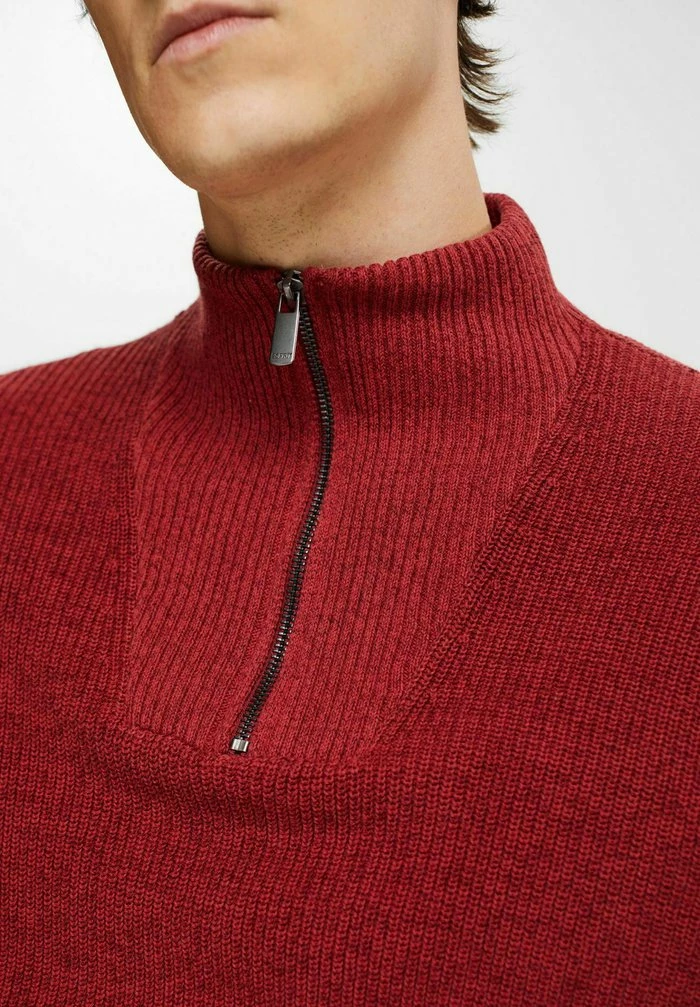 Esprit REGULAR FIT - Jumper - Terracotta - Image 5