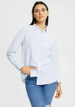 Esprit Button-down Blouse - Light Blue