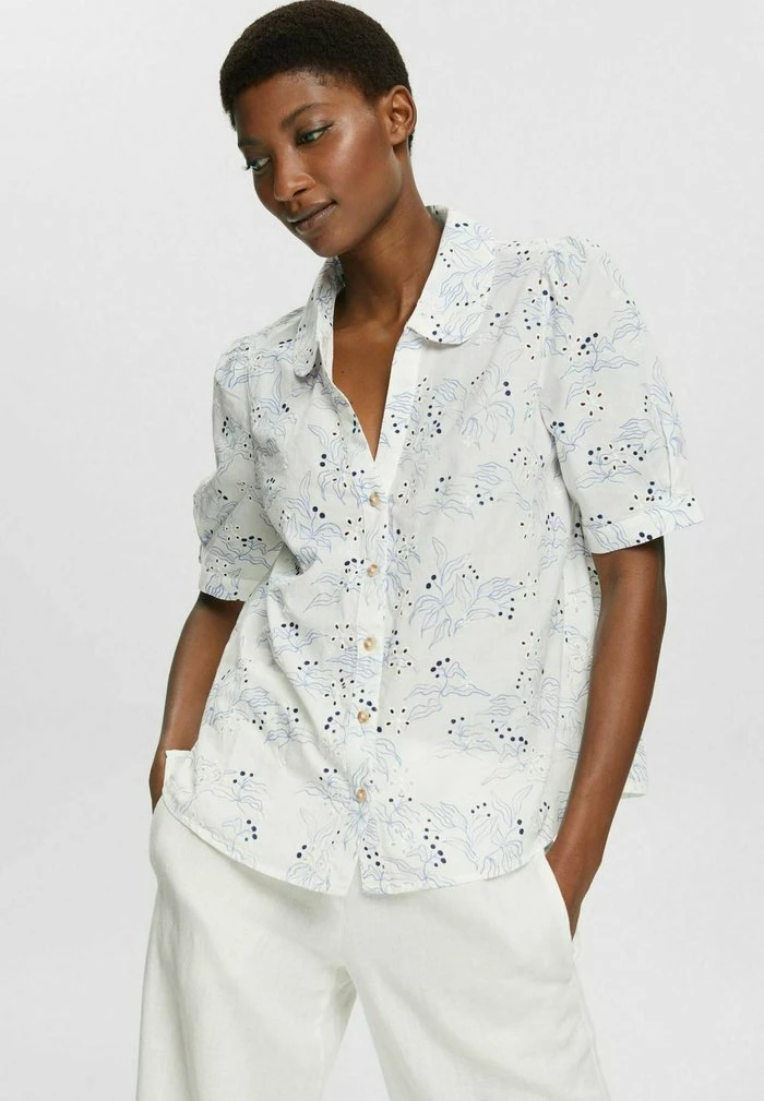 Esprit Button-down Blouse - White