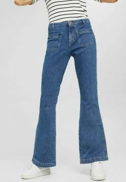 Esprit Flared Jeans - Blue Medium Washed