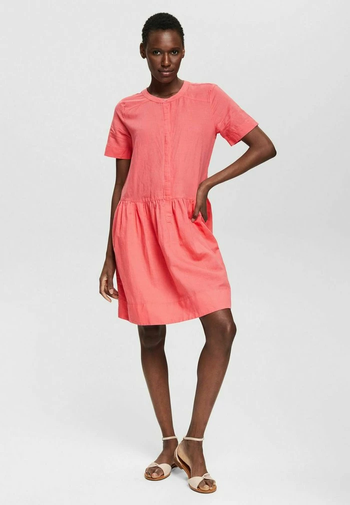 Esprit F LI CO - Day Dress - Coral Red - Image 2