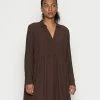 Esprit MOROCCAIN DRESS - Day Dress - Rust Brown