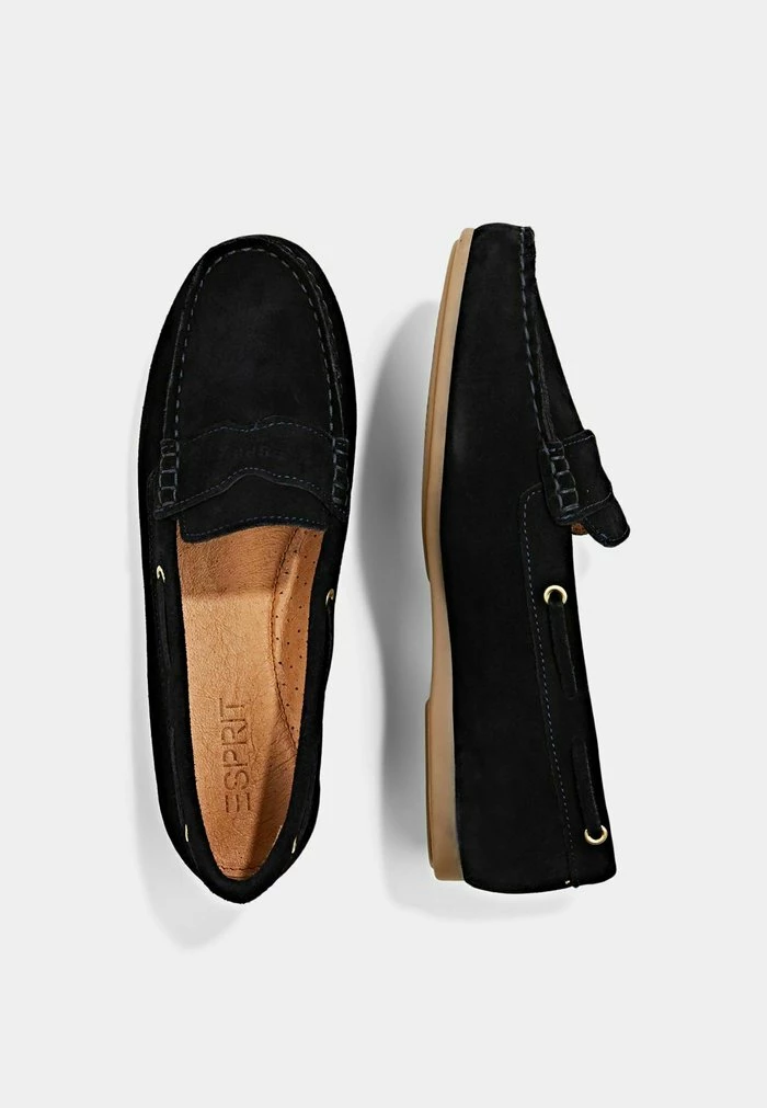Esprit Moccasins - Navy - Image 4