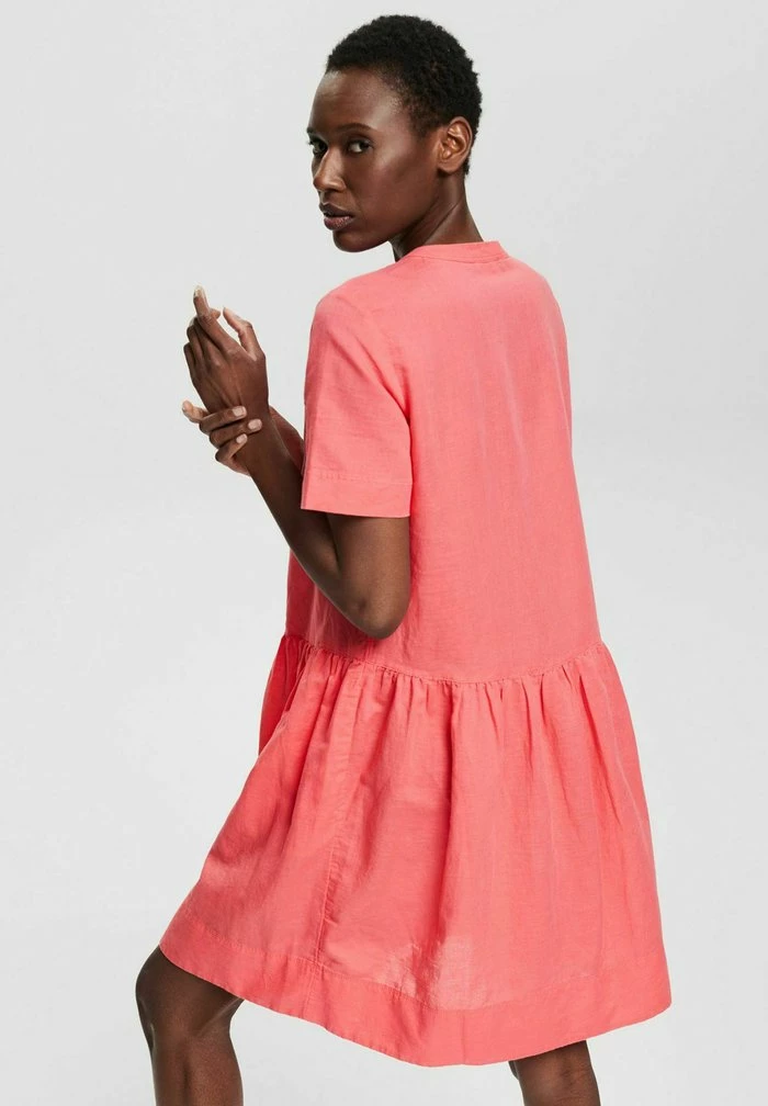 Esprit F LI CO - Day Dress - Coral Red - Image 3