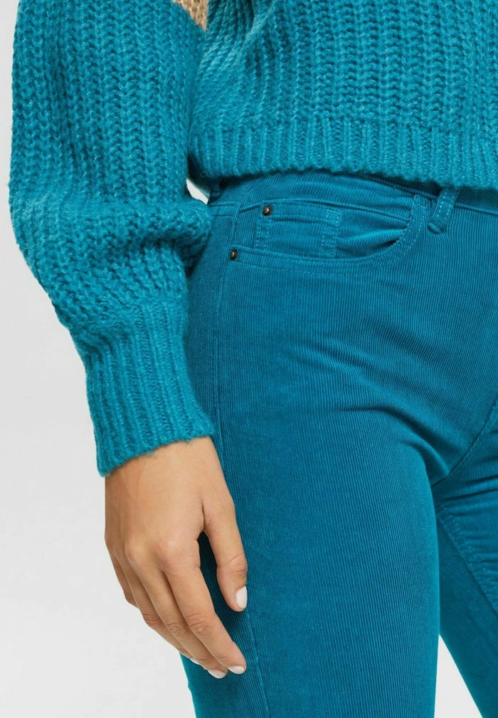 Esprit BABYCORDHOSE - Trousers - Teal Blue - Image 4