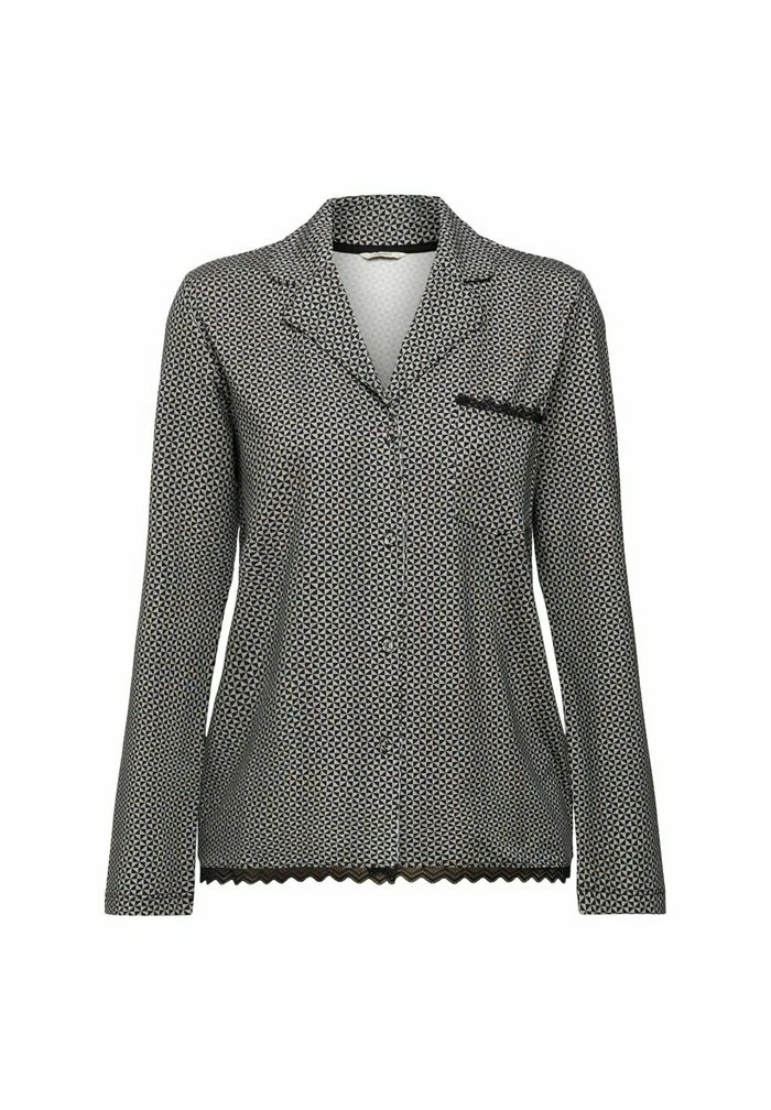 Esprit MIT SPITZE - Pyjama Top - Black - Image 5