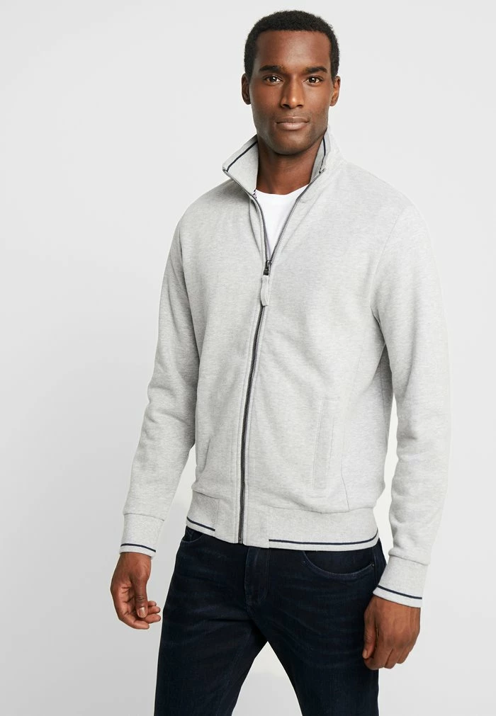 Esprit BEBA ZIP - Zip-up Sweatshirt - Medium Grey
