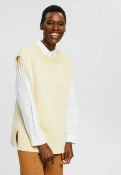 Esprit LOOSE - Print T-shirt - Dusty Yellow