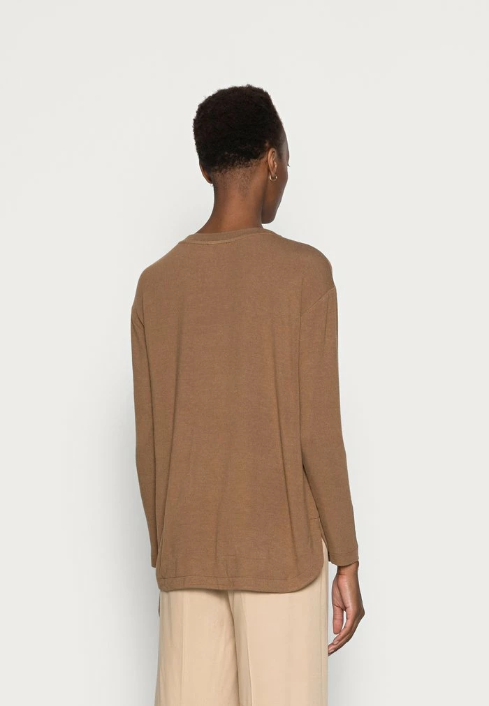 Esprit Long Sleeved Top - Toffee - Image 3