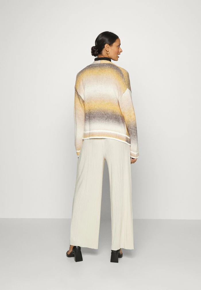 Esprit SPACEDYE CARDI - Cardigan - Dusty Yellow - Image 3