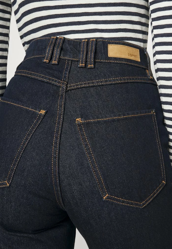 Esprit Straight Leg Jeans - Blue Rinse - Image 5