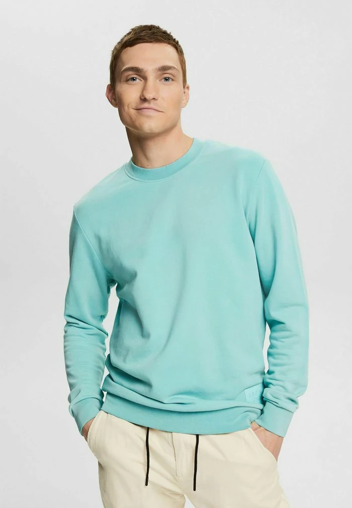 Esprit PATCH - Sweatshirt - Light Turquoise