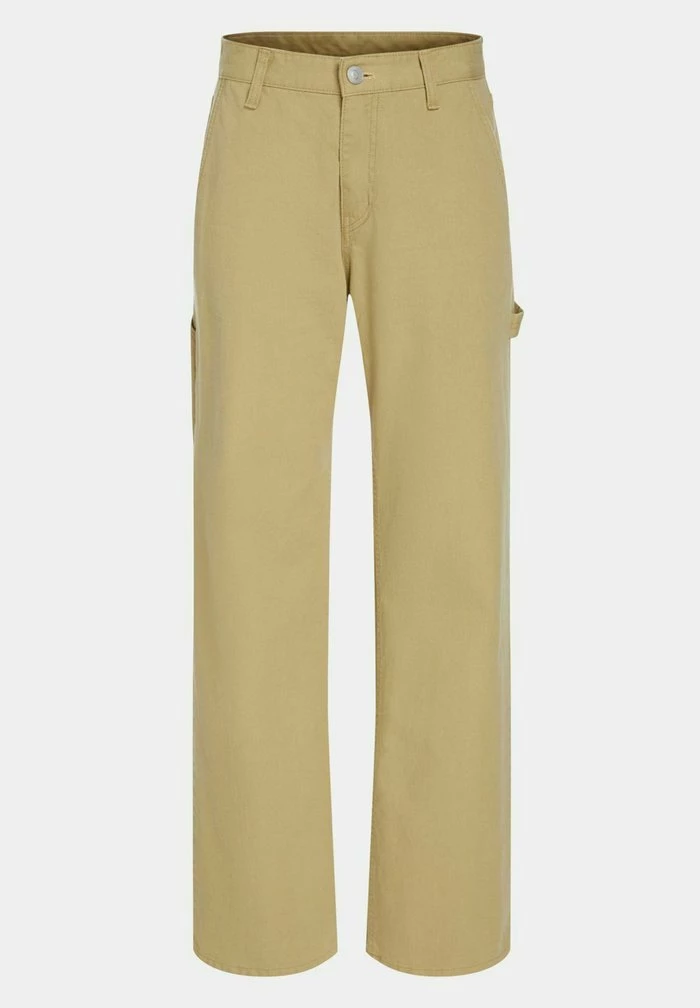 Esprit Straight Leg Jeans - Beige - Image 7