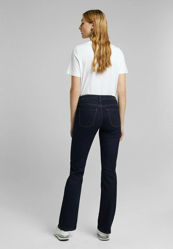 Esprit Flared Jeans - Blue Rinse - Image 3