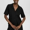 Esprit Button-down Blouse - Black