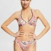 Esprit LIBERTY BEACH HIGH APEX - Bikini Top - Blush