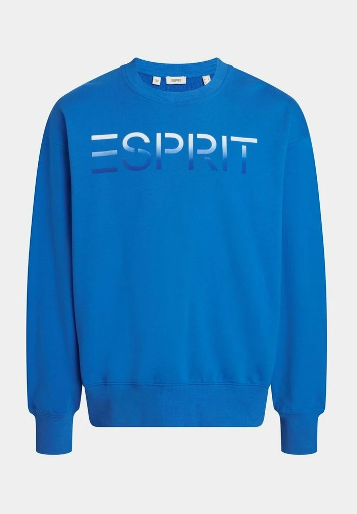 Esprit MIT BEFLOCKTEM LOGO-AUFNÄHER - Sweatshirt - Bright Blue - Image 5