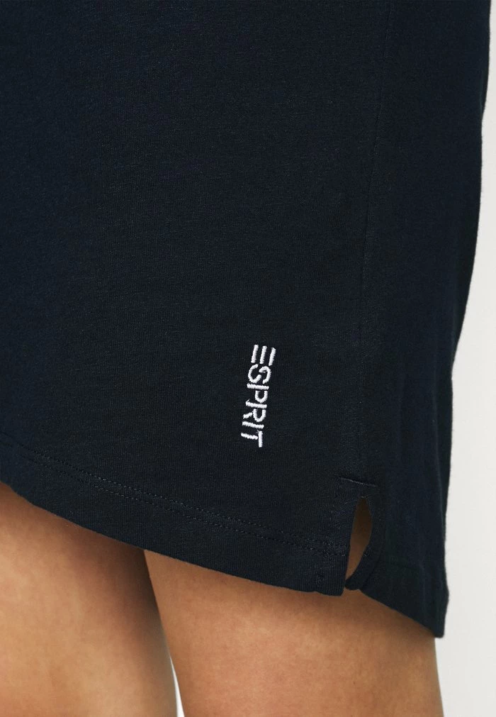 Esprit EVERYDAY NIGHTSHIRT SHORT SLEEVE SOLID - Nightie - Navy - Image 6