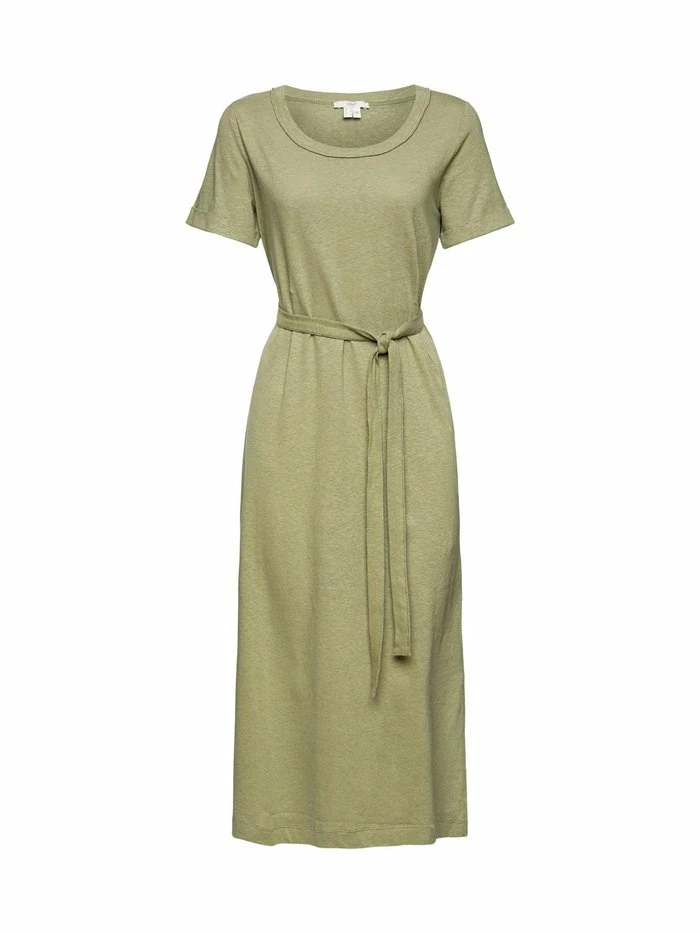 Esprit HENLEY DRESS - Jersey Dress - Light Khaki - Image 9