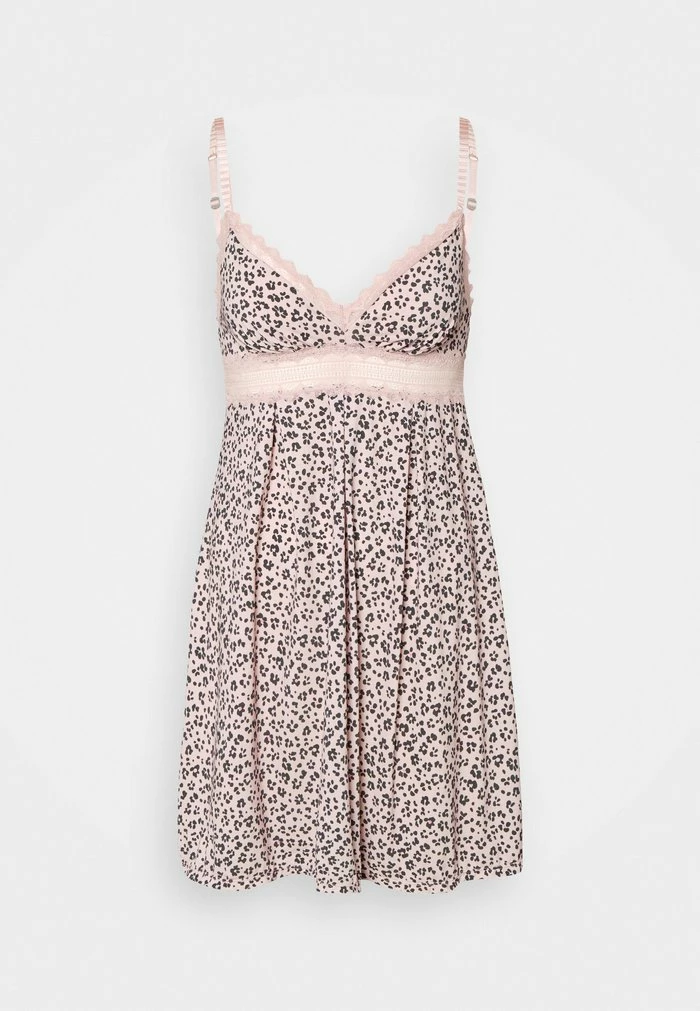Esprit VALENTINE PRINTED PAR BABYDOLL - Nightie - Old Pink
