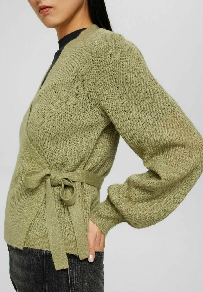Esprit Cardigan - Light Khaki - Image 5