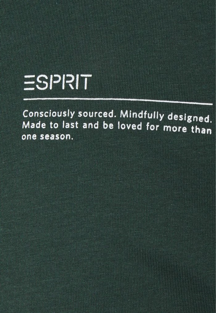Esprit Print T-shirt - Teal Blue - Image 5
