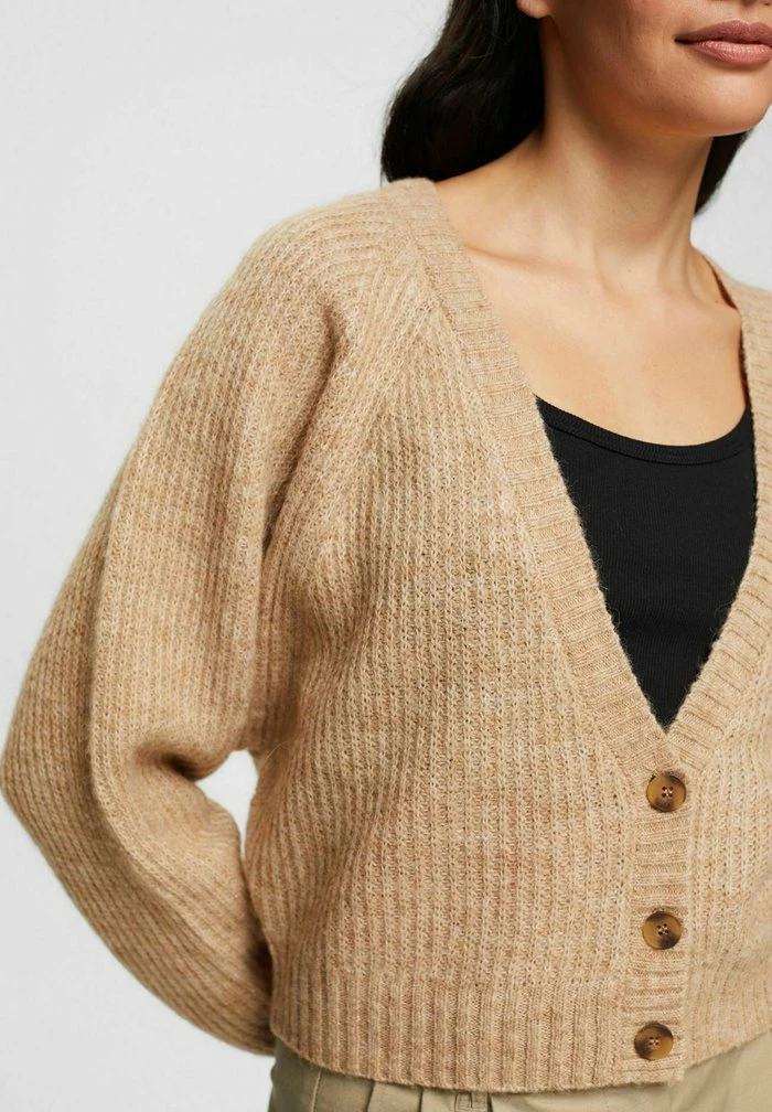 Esprit Cardigan - Cream Beige - Image 5