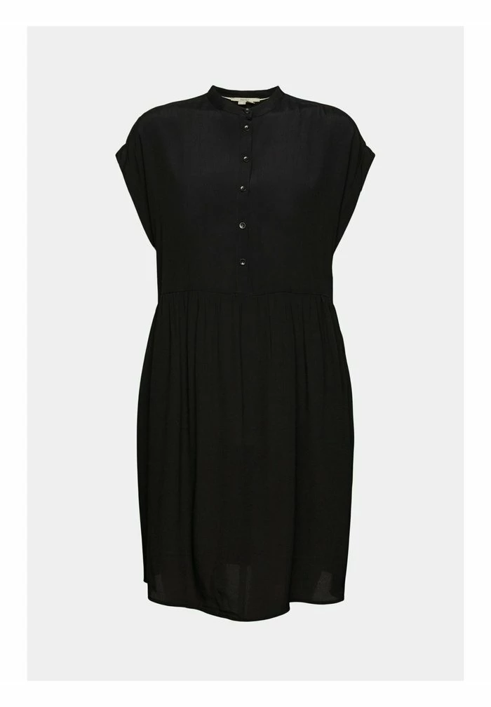 Esprit MIT KNOPFLEISTE - Shirt Dress - Black - Image 10