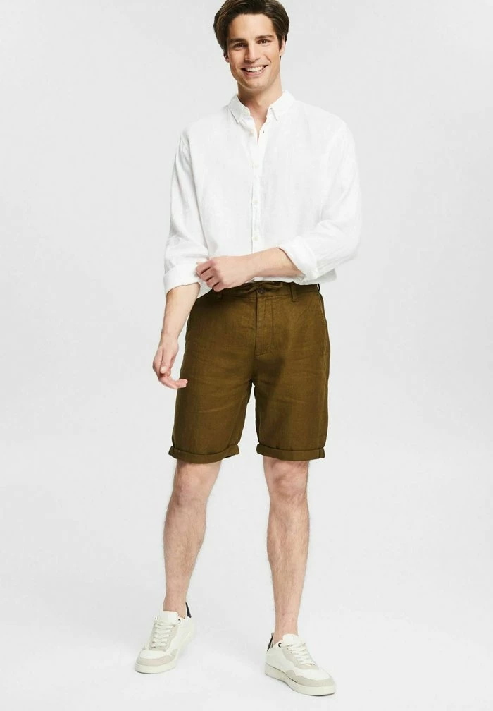 Esprit Shorts - Dark Khaki - Image 6