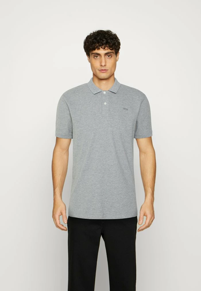 Esprit Polo Shirt - Grey Melange