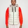 Esprit TAPE VEST - Waistcoat - Cream Beige