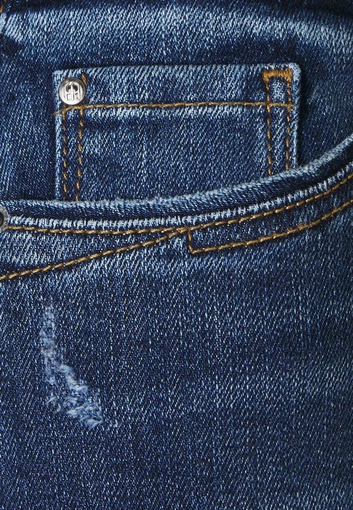 Esprit Flared Jeans - Blue Dark Wash - Image 3