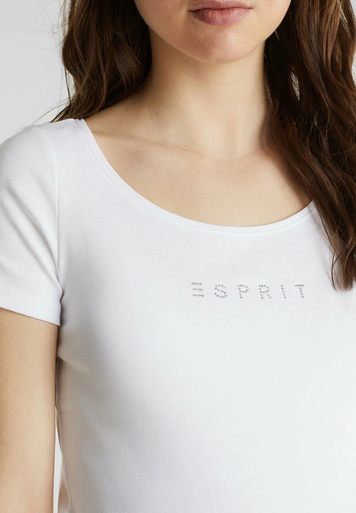 Esprit NOOS CORE OCS - Print T-shirt - White - Image 4
