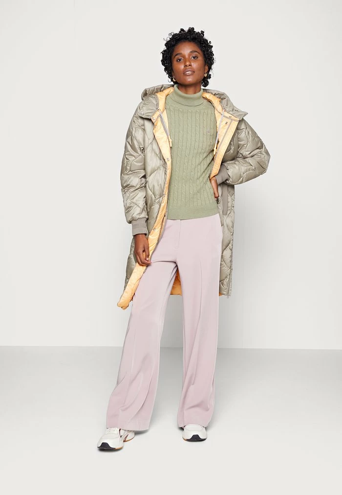 Esprit Winter Coat - Pale Khaki - Image 2