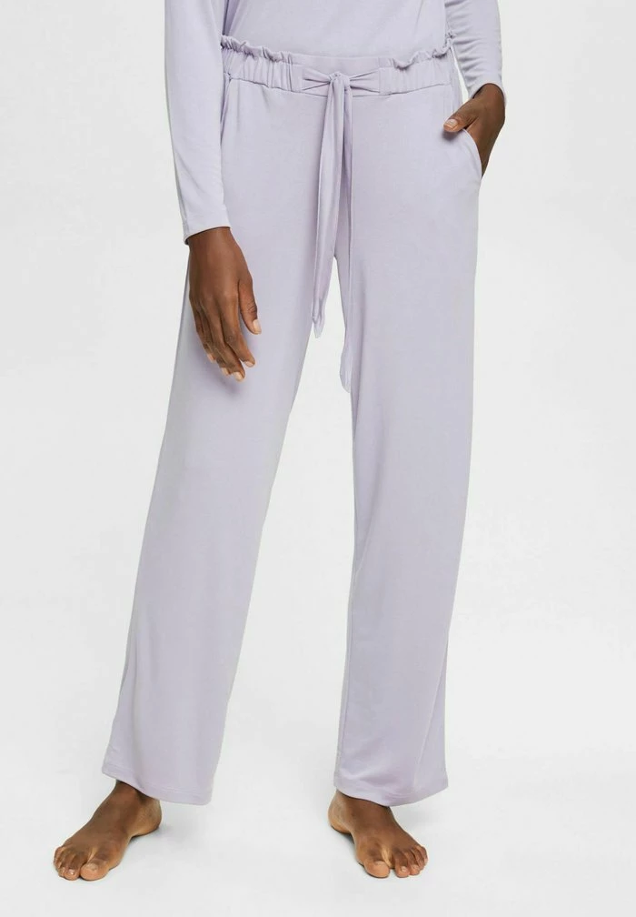 Esprit EVERYDAY LONG PANT - Pyjama Bottoms - Lavender
