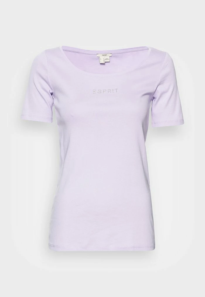 Esprit Basic T-shirt - Lilac - Image 4