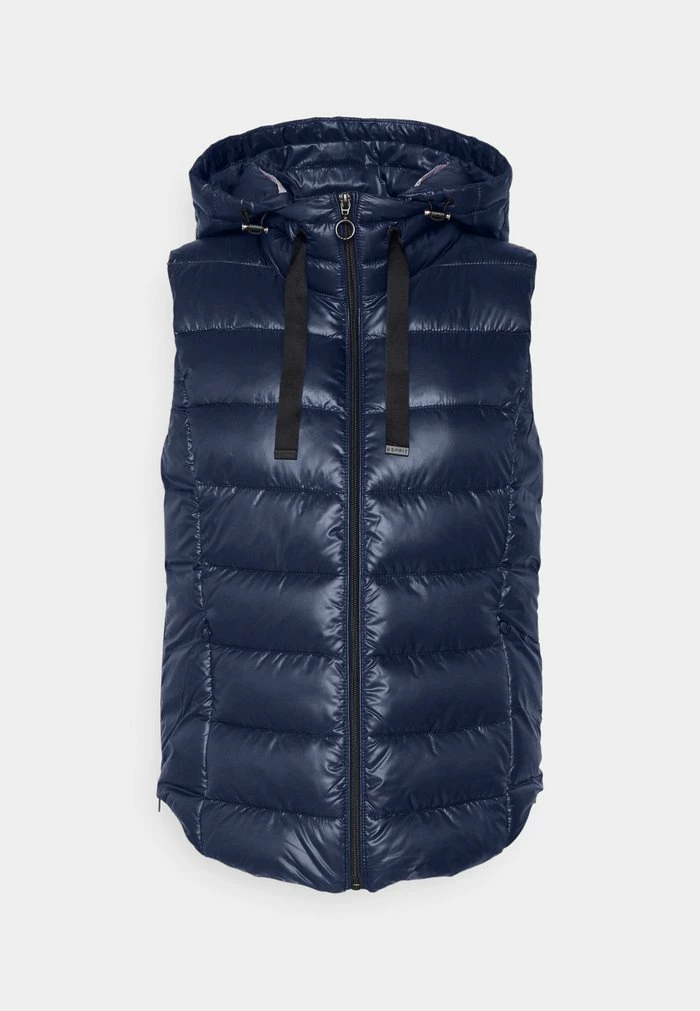 Esprit TAPE VEST - Waistcoat - Navy - Image 6
