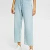 Esprit MIT KNOPFLEISTE - Bootcut Jeans - Blue Light Washed
