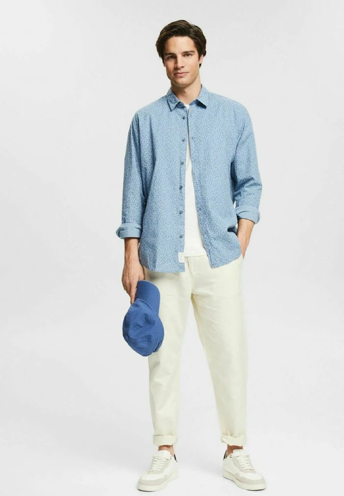 Esprit REGULAR FIT - Shirt - Blue - Image 2