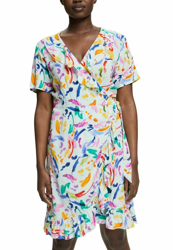 Esprit Day Dress - Light Aqua Green - Image 3