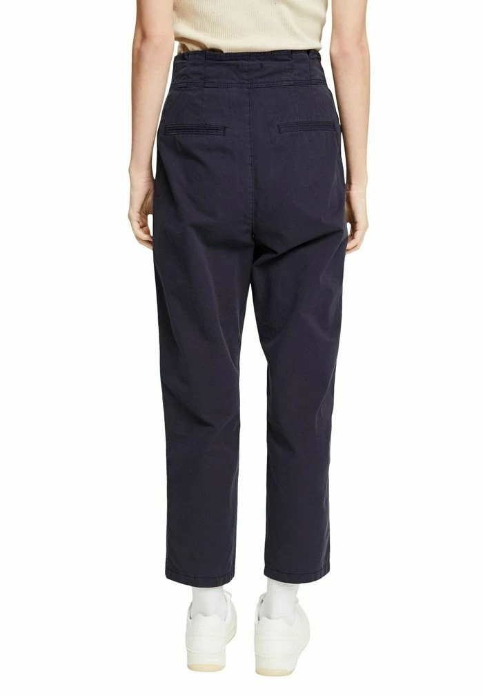Esprit MIT SICHTBARER KNOPFLEISTE - Trousers - Navy - Image 7