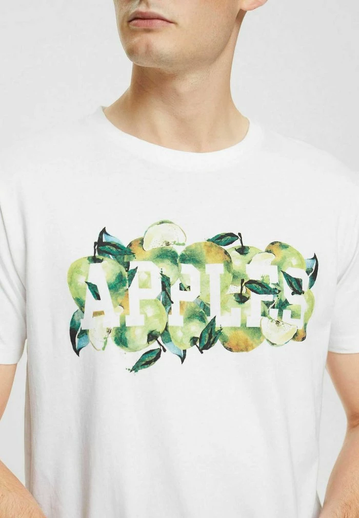 Esprit Print T-shirt - White Colorway - Image 4